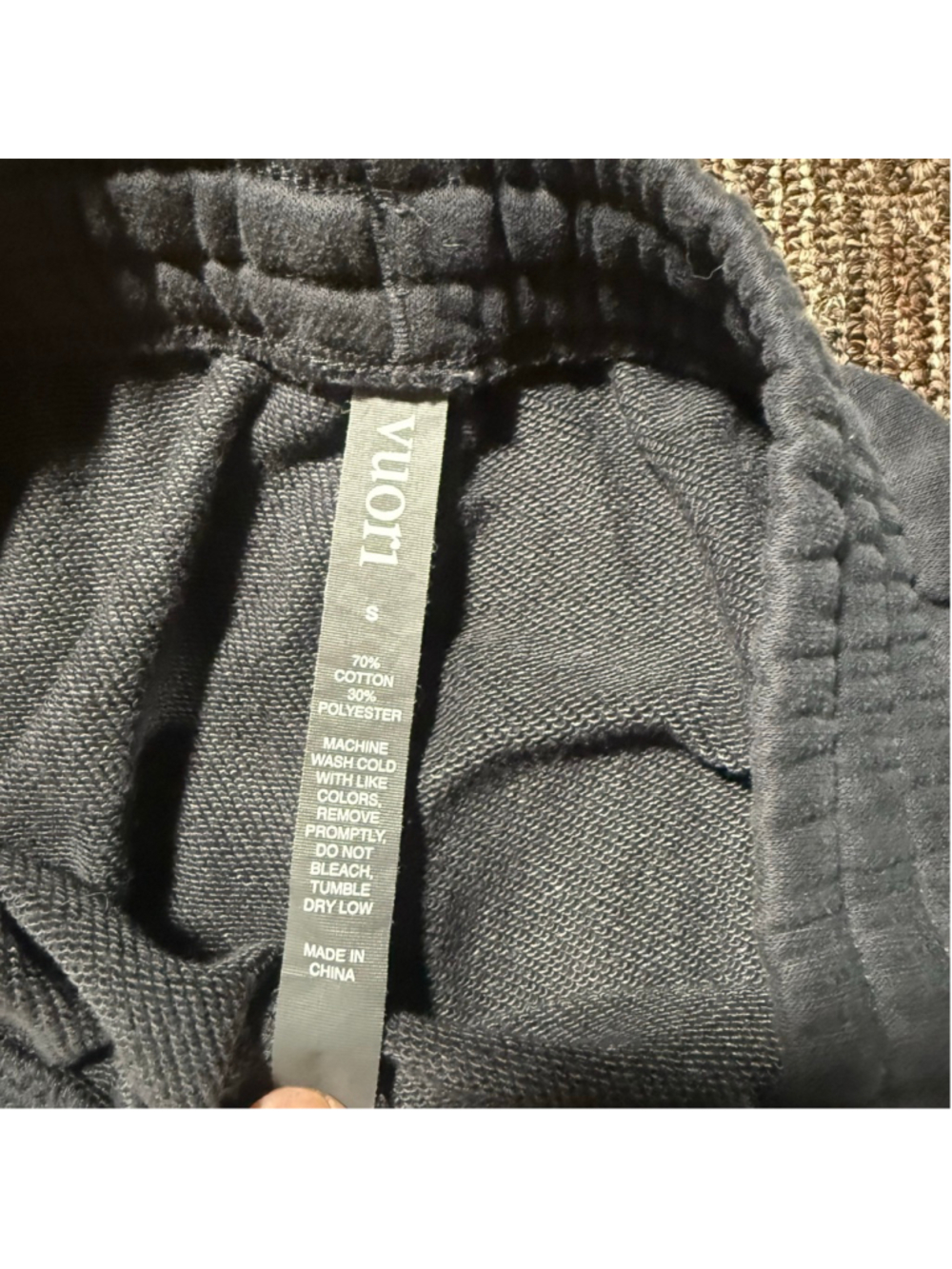 Vuori Sedona Wide Leg Split Hem Sweatpants lounge Grey Small - Picture 4 of 8